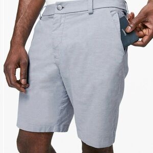 Lululemon Commission Short *Qwick Oxford Oasis Blue / Dawn Blue | size 34